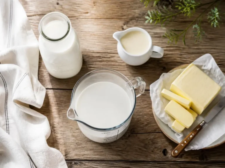 Half and half substitute made from milk and cream, perfect dairy alternatives for recipes