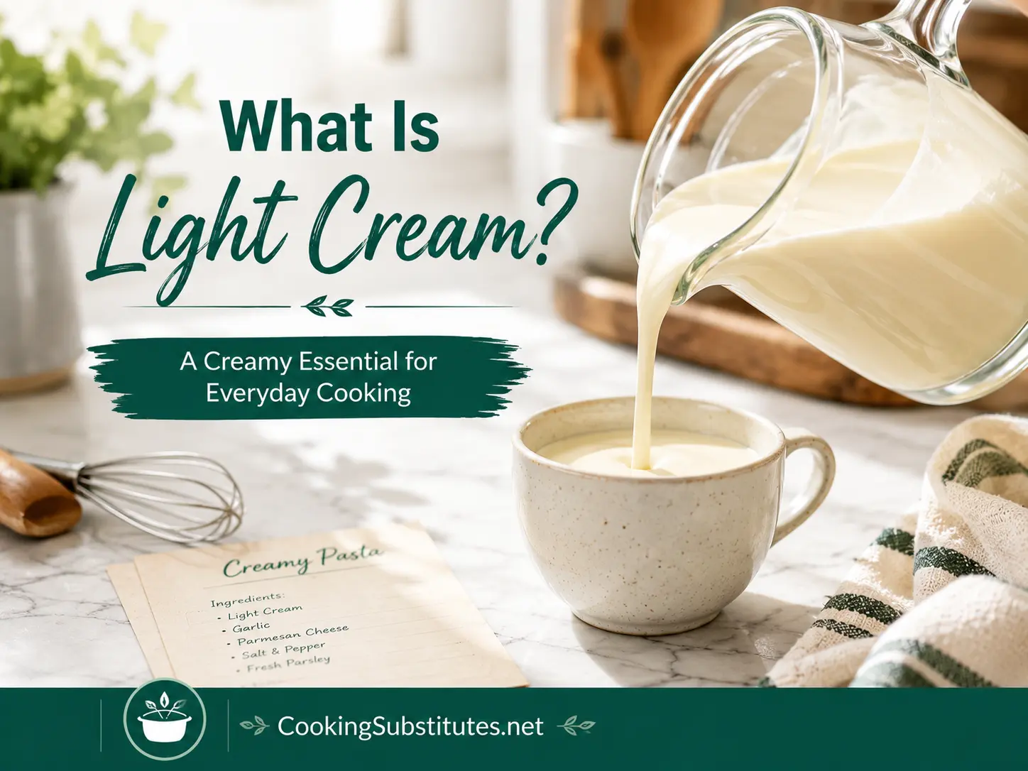 What Is Light Cream Understanding the Basics