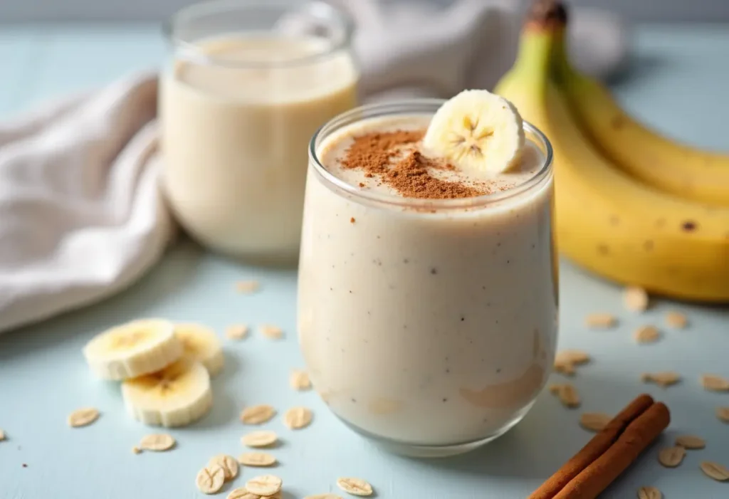 Banana Oat Smoothie - natural sleep recipes