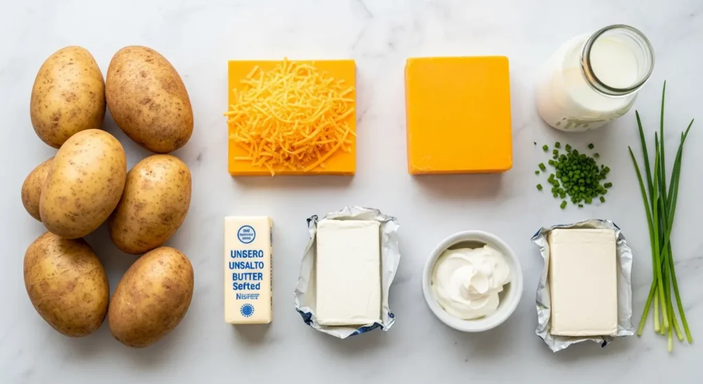 The Best Cheesy Mashed Potatoes Recipe You'll Ever Make 3 Ingredients creamy mashed potatoes