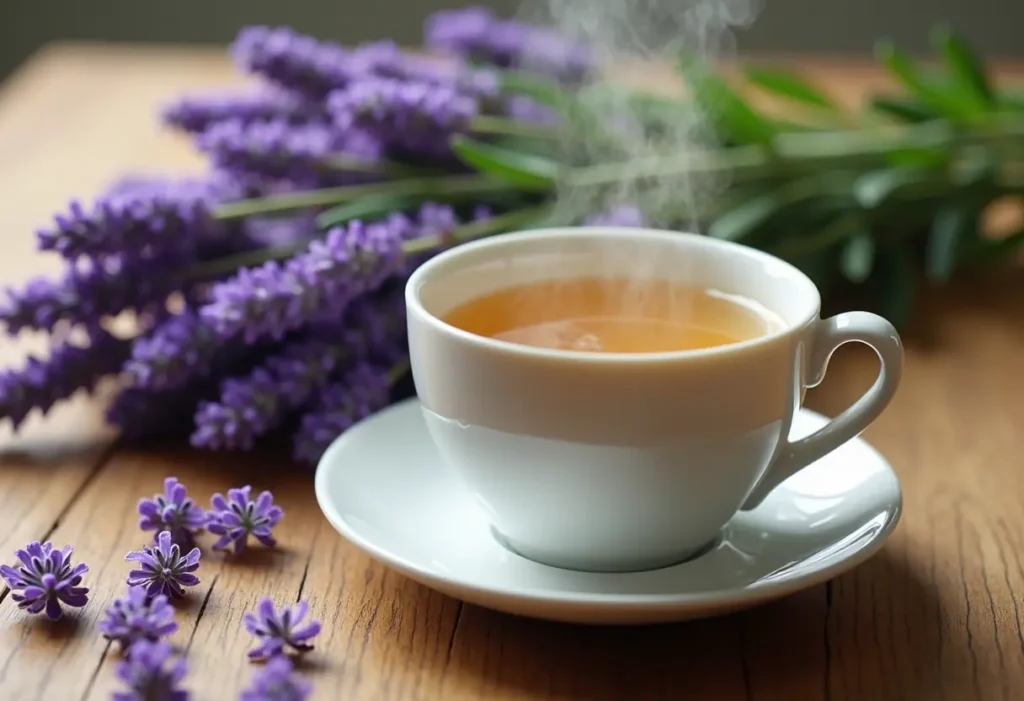 Lavender Lemon Balm Tea - mind calming recipes