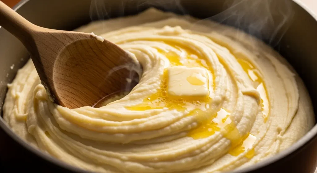 The Best Cheesy Mashed Potatoes Recipe You'll Ever Make 5 The Mashing Magic - Cheesy Mashed Potatoes Recipe