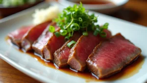 beef tataki by cookingsubstitutes.net