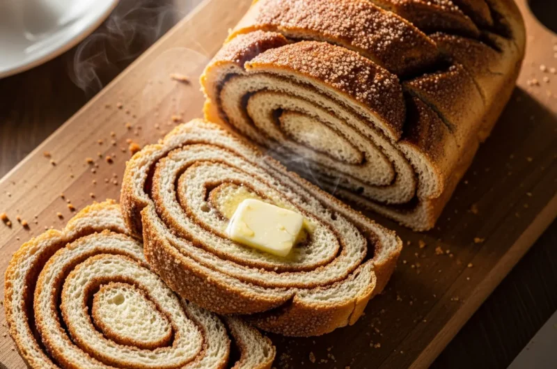 Homemade Cinnamon Swirl Bread
