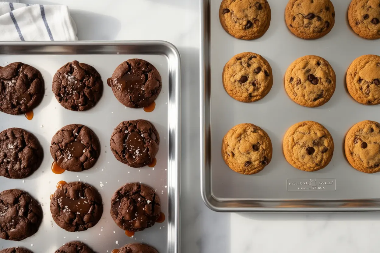 How I Finally Made Bakery Style Chocolate Chip Cookies at Home (And You Can Too) 9 Nordic Ware Naturals Half Sheet Pan