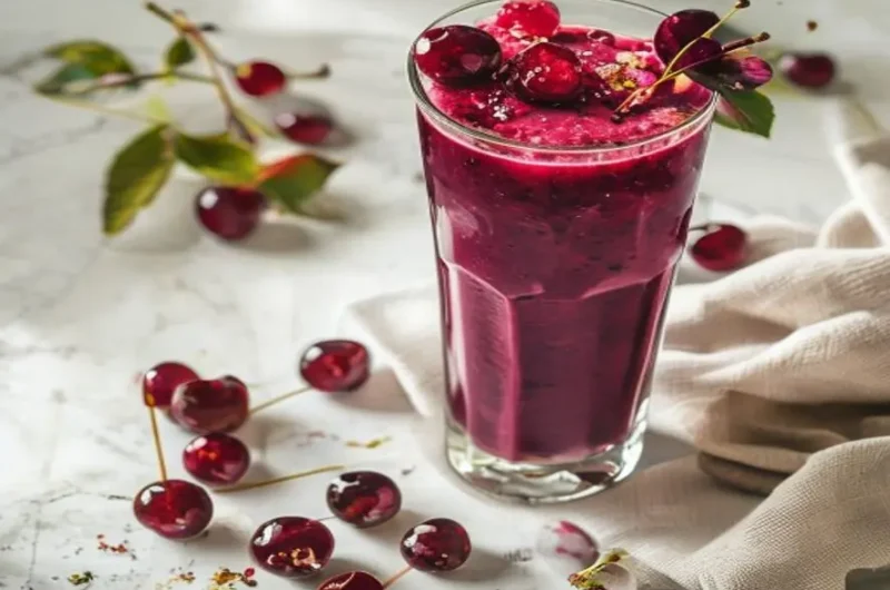 🍒 Cherry Smoothie Recipe