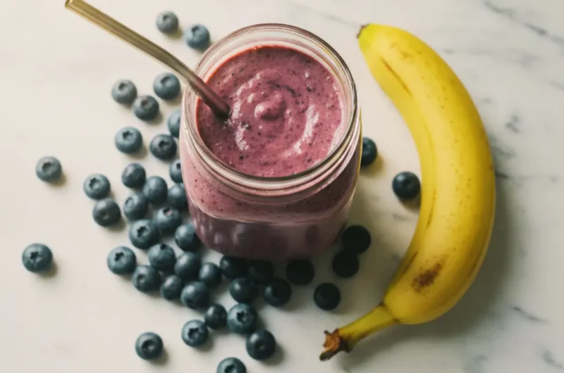 Banana Blueberry Smoothie