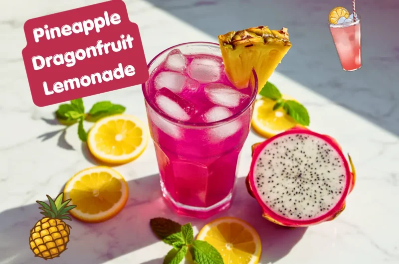 🍍 Pineapple Dragonfruit Lemonade