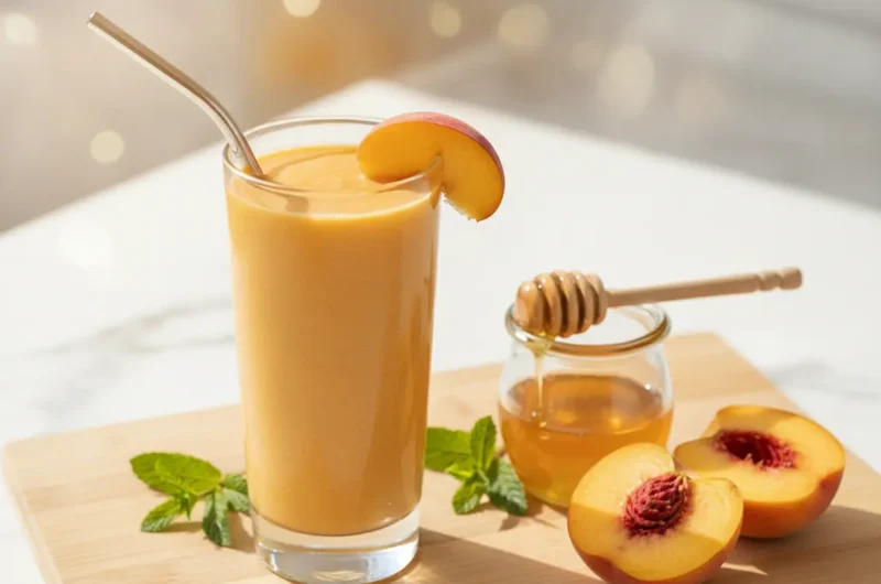 🍑 Peach Smoothie Recipe