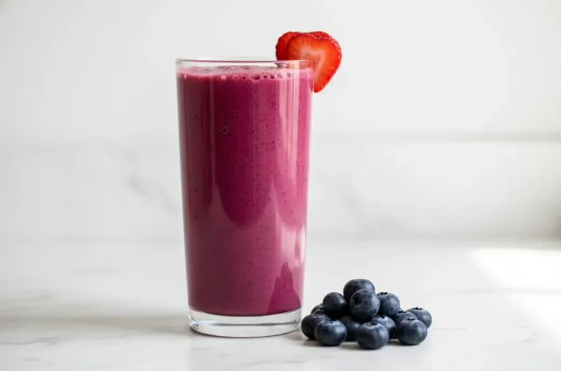 Strawberry Blueberry Smoothie