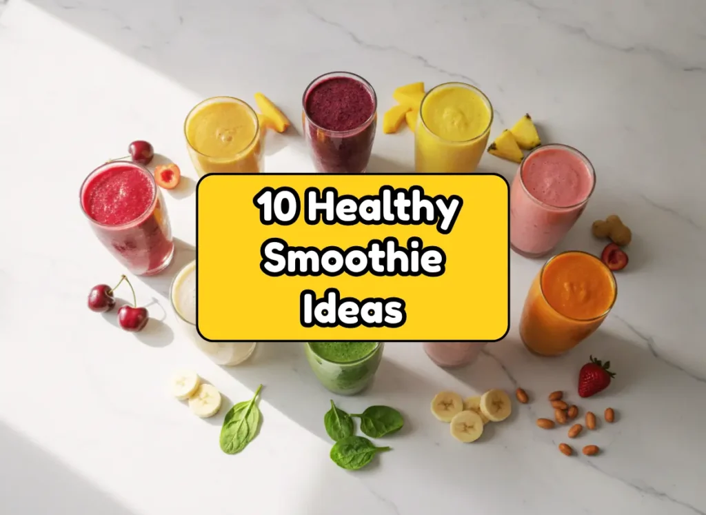 10 healthy smoothie recipes