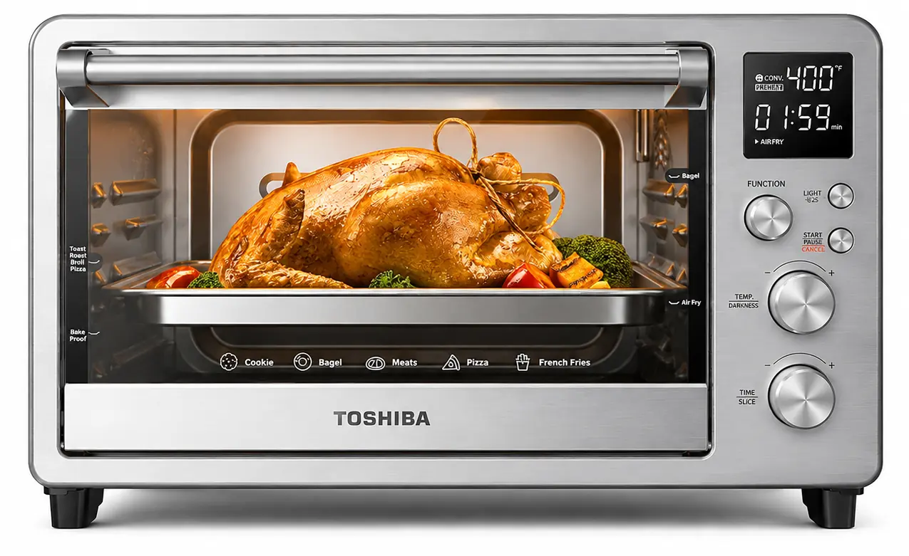 Toshiba Stainless Steel Air Fryer